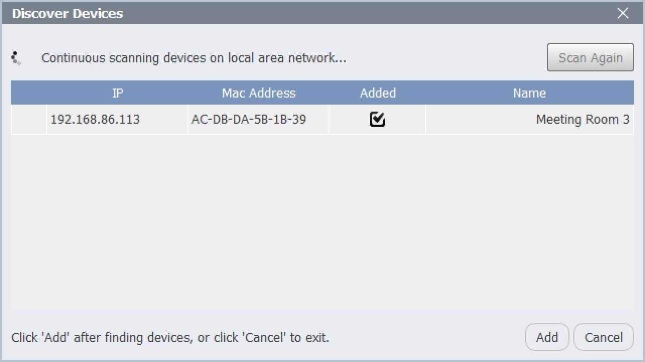 4.2 Add Devices – Novo Support